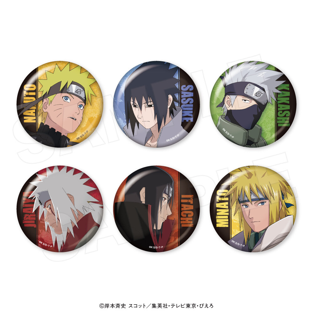 NARUTO ナルト ヴィレヴァン ヴィレッジヴァンガード 缶バッジ オビト NARUTO-ナルト- 疾風伝】ヴィレッジヴァンガード限定グッズ発売決定