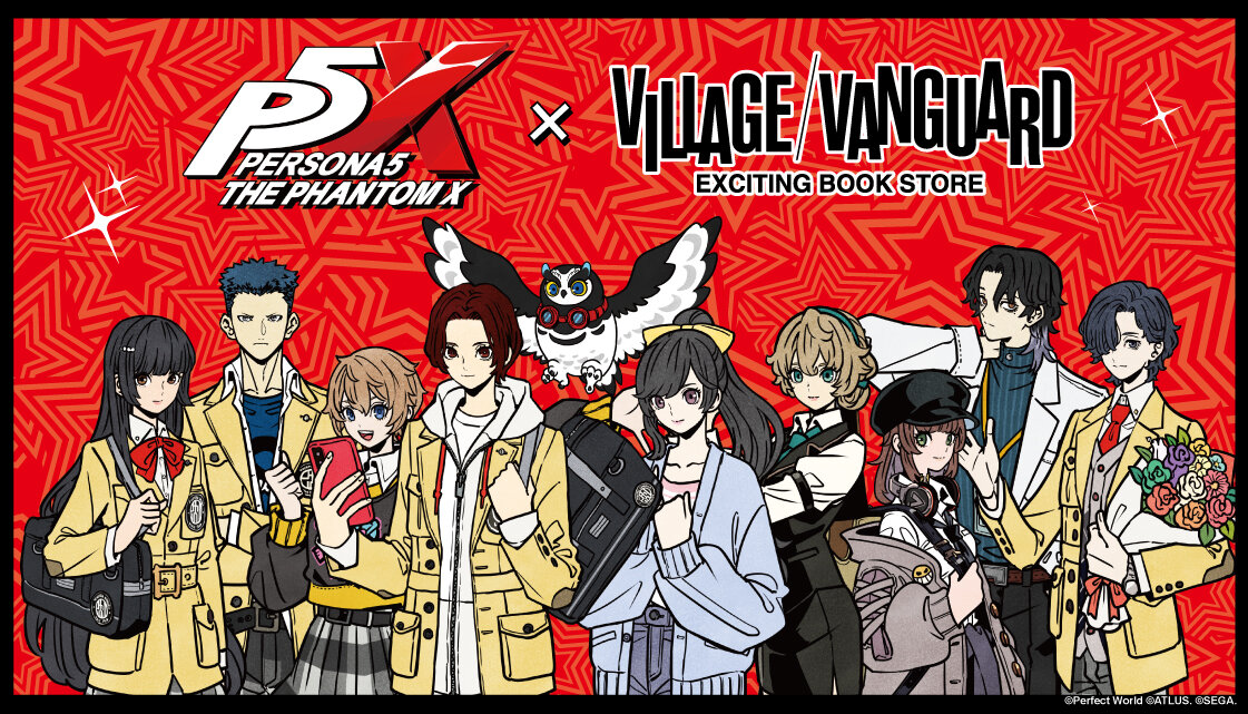 P5Xとヴィレッジヴァンガードのコラボグッズ 再受注と店頭展開が開始決定！のメイン画像