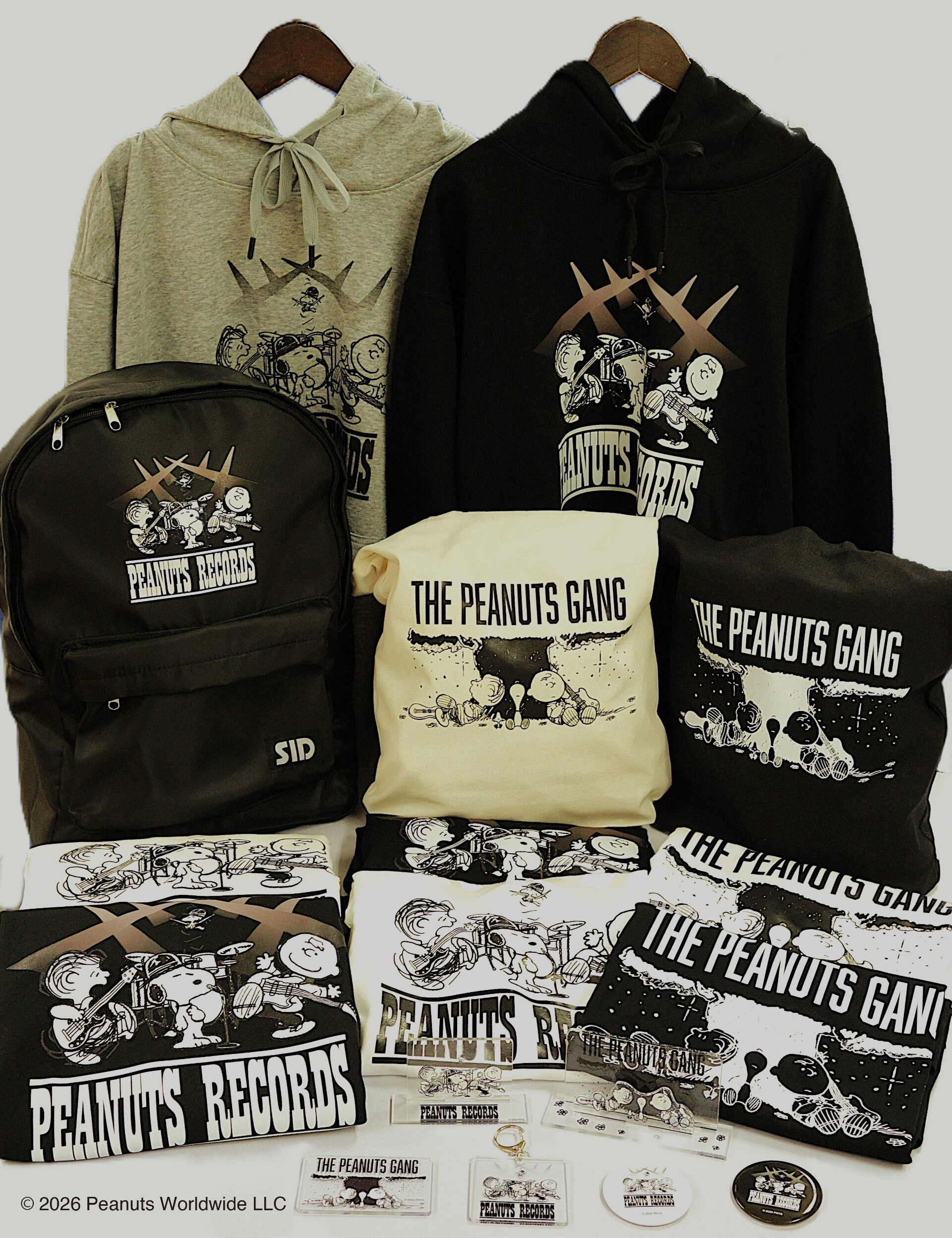『PEANUTS×シド』　新規アートを使用したコラボ企画が店頭発売決定！！のメイン画像