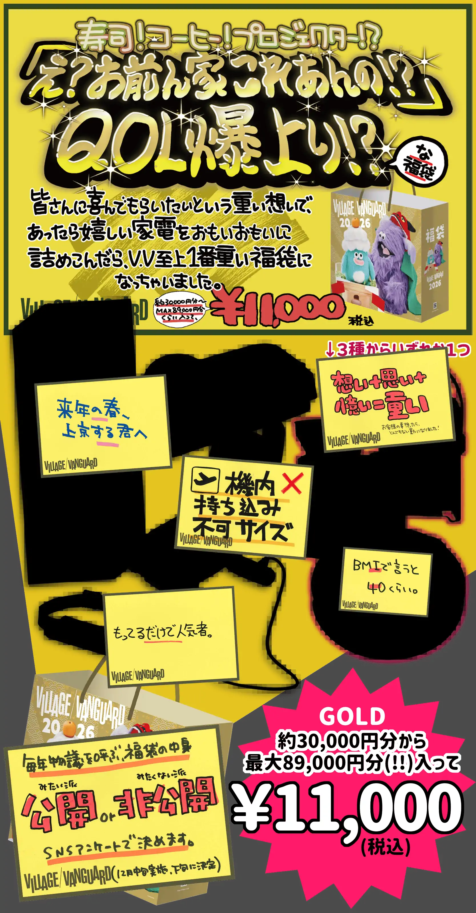 GOLD 「え？お前ん家これあんの！？」QOL爆上り！？な福袋