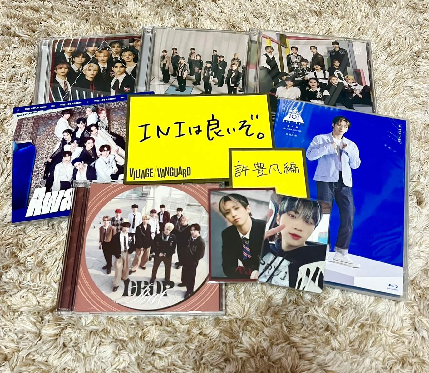 INIは良いぞ。ー許豊凡編ー | 店員の日常 | ヴィレッジヴァンガード